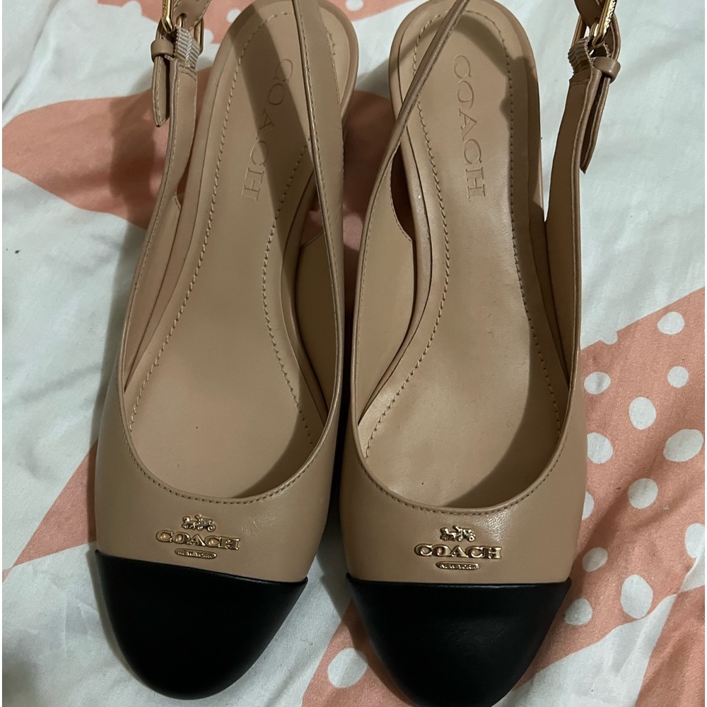 Coach Color-block heels